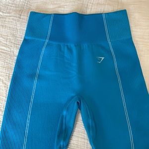 GYMSHARK Ultra Seamless - Size M - Blue